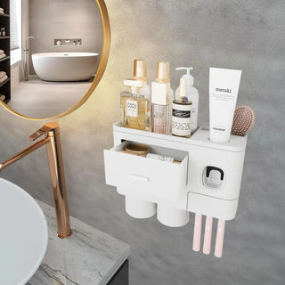 Sakerplus® Tooth Brush Holder For Bathroom Wall Mounted