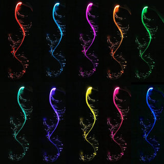 Sakerplus® Fiber Optic Dance Whip Lights