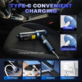 Saker 4 in 1 Handheld Car Vacuum
