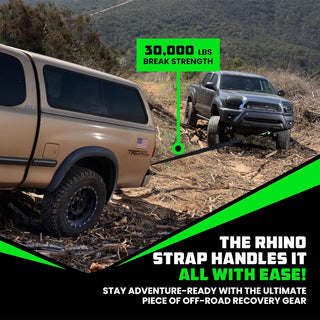 Sakerplus Heavy Duty Recovery Tow Strap