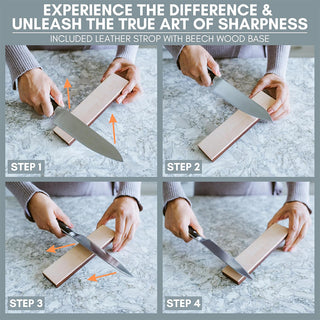 Afilador de cuchillos giratorio ajustable Sakerplus®