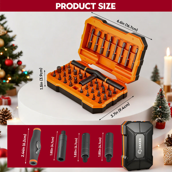 Juego de destornilladores magnéticos Sakerplus® 42 en 1