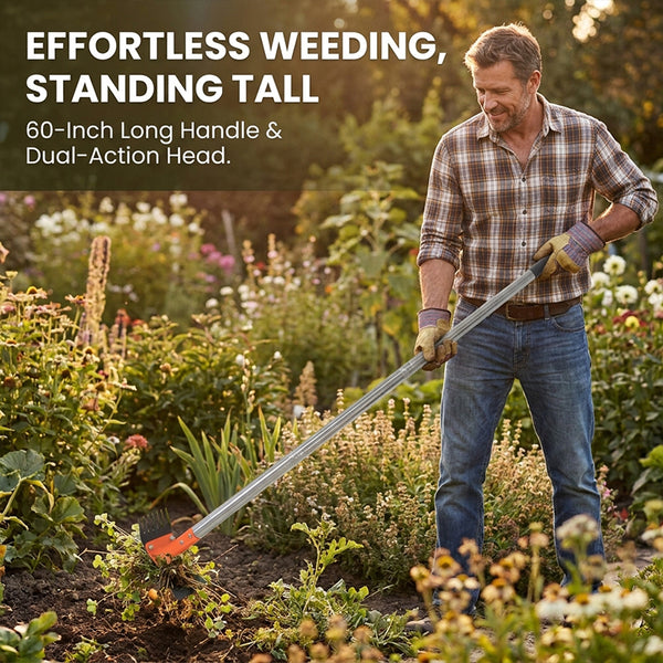 Sakerplus® 2-In-1 Garden Hoe And Weed Puller