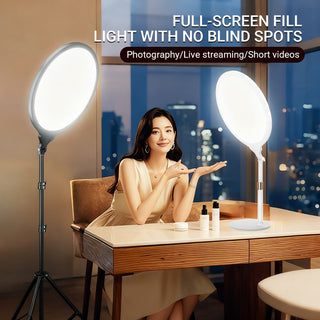 Sakerplus® Ring Light with Stand for Video Calls