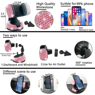 Sakerplus® 27-Piece Bling Car Accessories Set