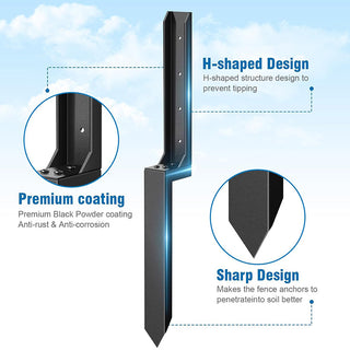 Sakerplus® Fence Post Repair Kit