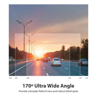 Sakerplus® 4 Channel Dash Cam Front Rear