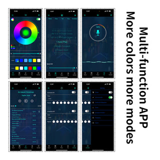 Sakerplus® USB Car LED Lights with APP Control