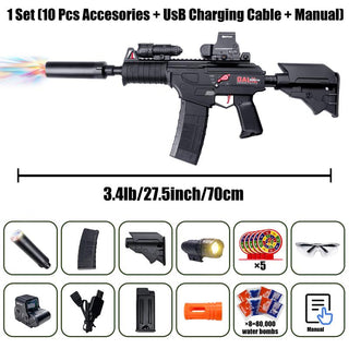 Sakerplus® High Speed Gel Blaster Toy