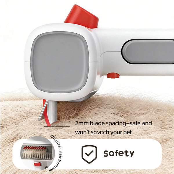 Sakerplus® Rotating Blade Pet Dematting Grooming Brush