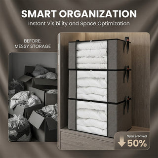 Sakerplus® Foldable Clothes Storage Bags Set