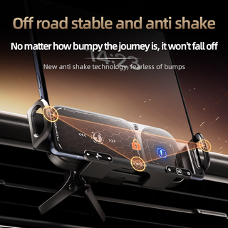 Sakerplus® Wireless Charging Rotating Car Mount