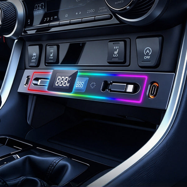 Sakerplus® Toyota RAV4 LED USB Charging Hub