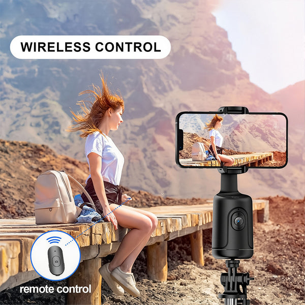 Gimbal para teléfono con seguimiento totalmente automático y tecnología IA de Sakerplus®