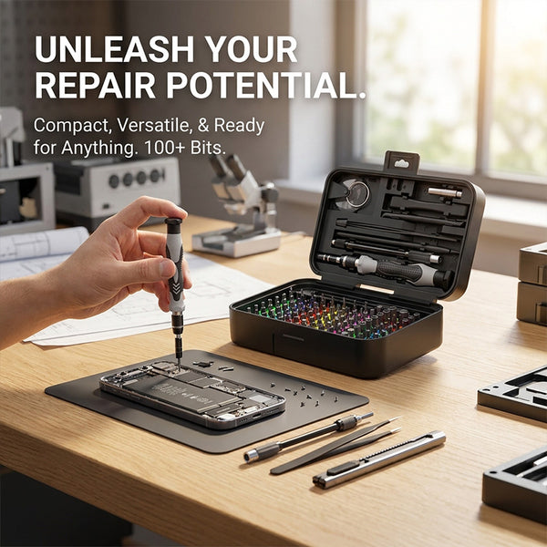 Sakerplus® 132-in-1 Micro Magnetic Screwdriver Set