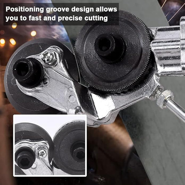 SAKER Metal Nibbler Drill Attachment