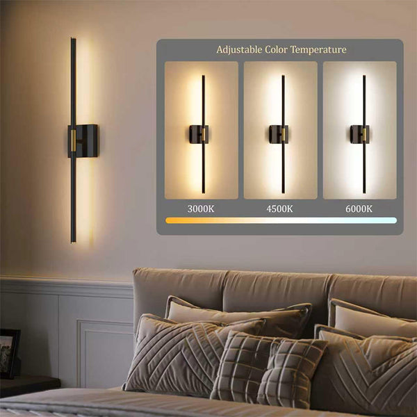 Sakerplus® Battery Operated Modern Wall Sconces