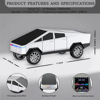 Sakerplus Portable Truck Replica Bluetooth Speaker