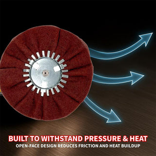 Sakerplus® Non Woven Airway Buffing Wheel