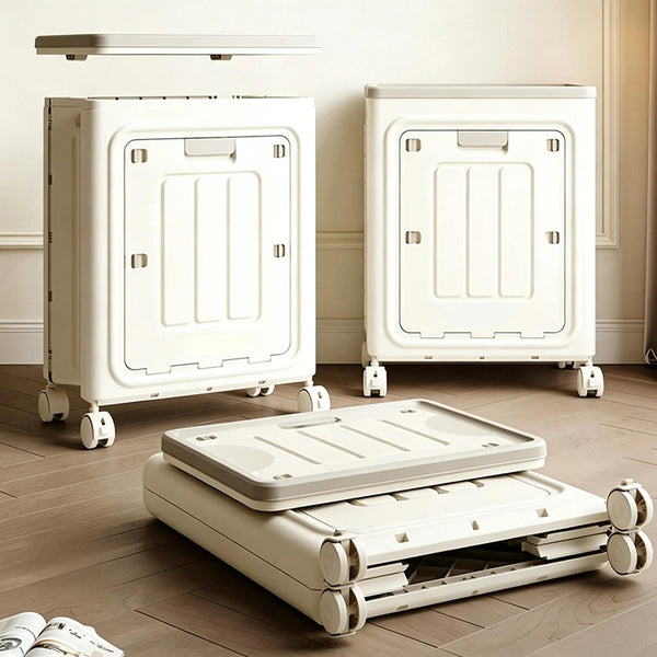 Sakerplus® Large Rolling Storage Box With Lid