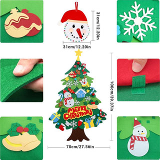 Sakerplus® DIY Felt Christmas Tree Decoration