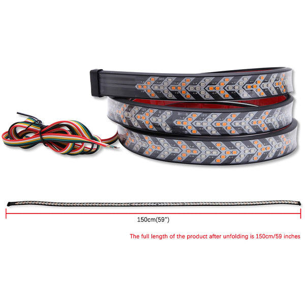 Sakerplus® Ultra Bright Sequential Tailgate Light Bar