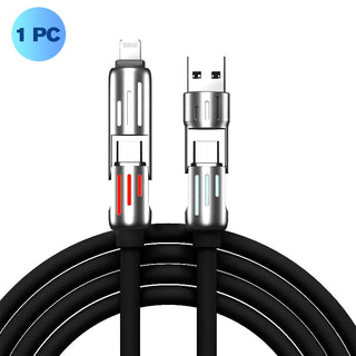Sakerplus 240W 4-in-1 USB C Cable