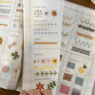 Sakerplus All-Scenario Embroidery Stitch Book Kit
