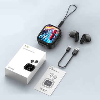 Color screen noise-canceling translation headphones