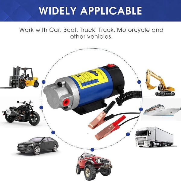 Sakerplus® Portable Electric Engine Oil Transfer Pump