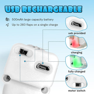 Sakerplus® Flapping Chirping Interactive Cat Bird Toy