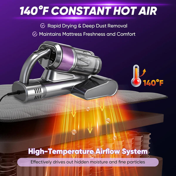 Saker® Powerful UV Bed Vacuum Cleaner