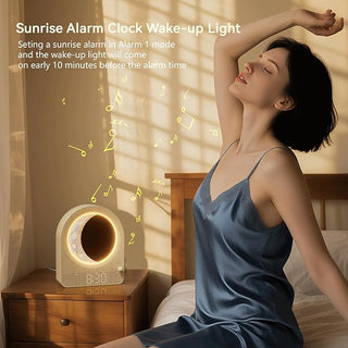 Sakerplus Sunrise Alarm Clock With White Noise