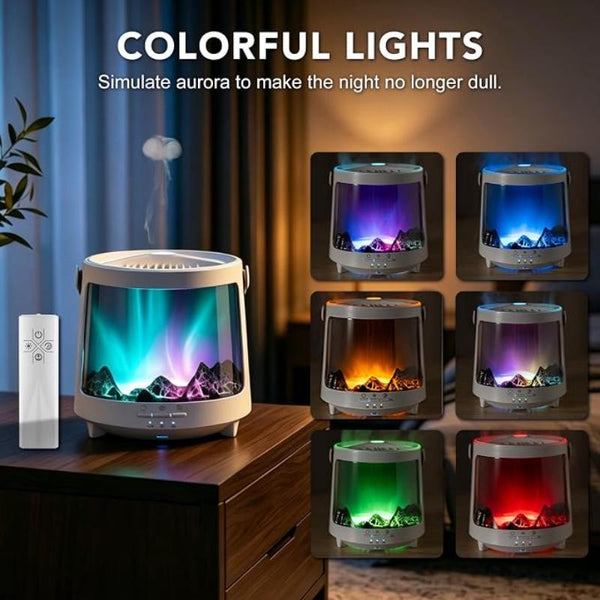 Sakerplus® Jellyfish Flame Essential Oil Diffuser
