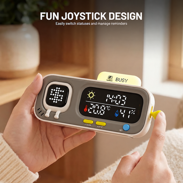 Sakerplus® Smart Thermometer Hygrometer Clock