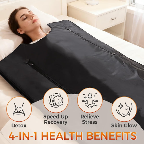 Sakerplus® Portable Infrared Sauna Blanket For Home