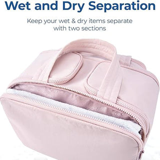 Sakerplus® Lightweight Travel Toiletry Bag Organizer