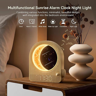 Sakerplus Sunrise Alarm Clock With White Noise