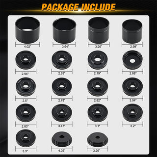 Sakerplus® Universal Wheel Bearing Press Tool Kit