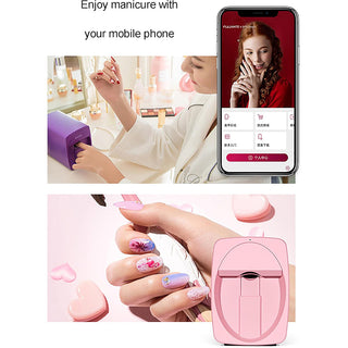 Sakerplus Portable Digital Nail Art Printer Machine