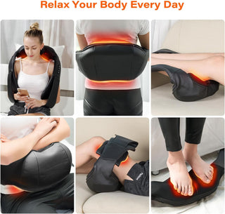 Sakerplus®  Deep Shiatsu Neck Heat Massager