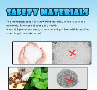 Sakerplus® Flapping Chirping Interactive Cat Bird Toy