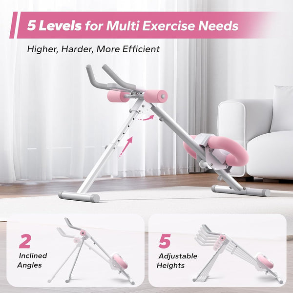 Entrenador de abdominales ajustable Saker