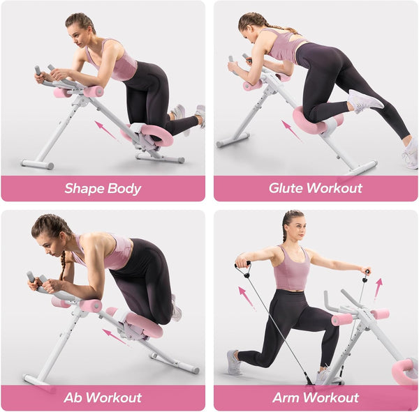 Entrenador de abdominales ajustable Saker
