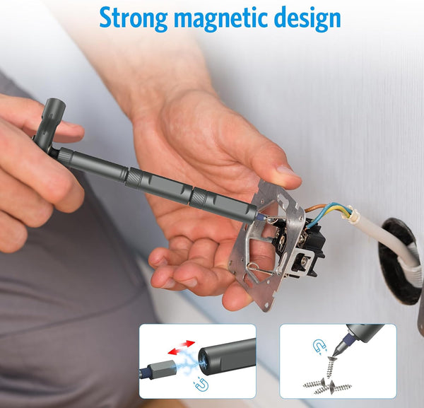 Juego de destornilladores magnéticos Sakerplus® 42 en 1
