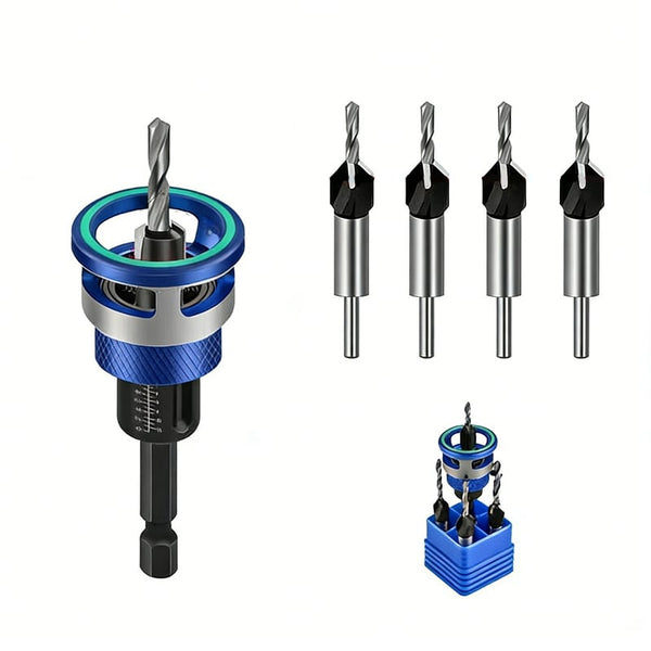Sakerplus® Two-Flute Counterbore with Depth Stop