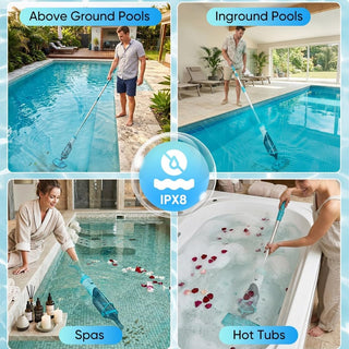 Sakerplus® Cordless Handheld Pool Vacuum Cleaner