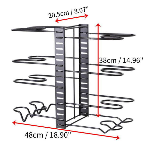 Sakerplus® Adjustable Pan Organizer