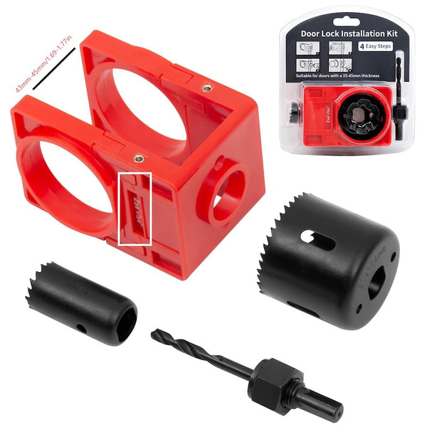 Sakerplus® Door Lock Installation Drilling Kit