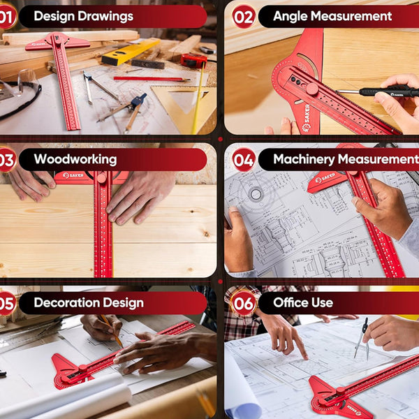 Saker Angle Finder Protractor